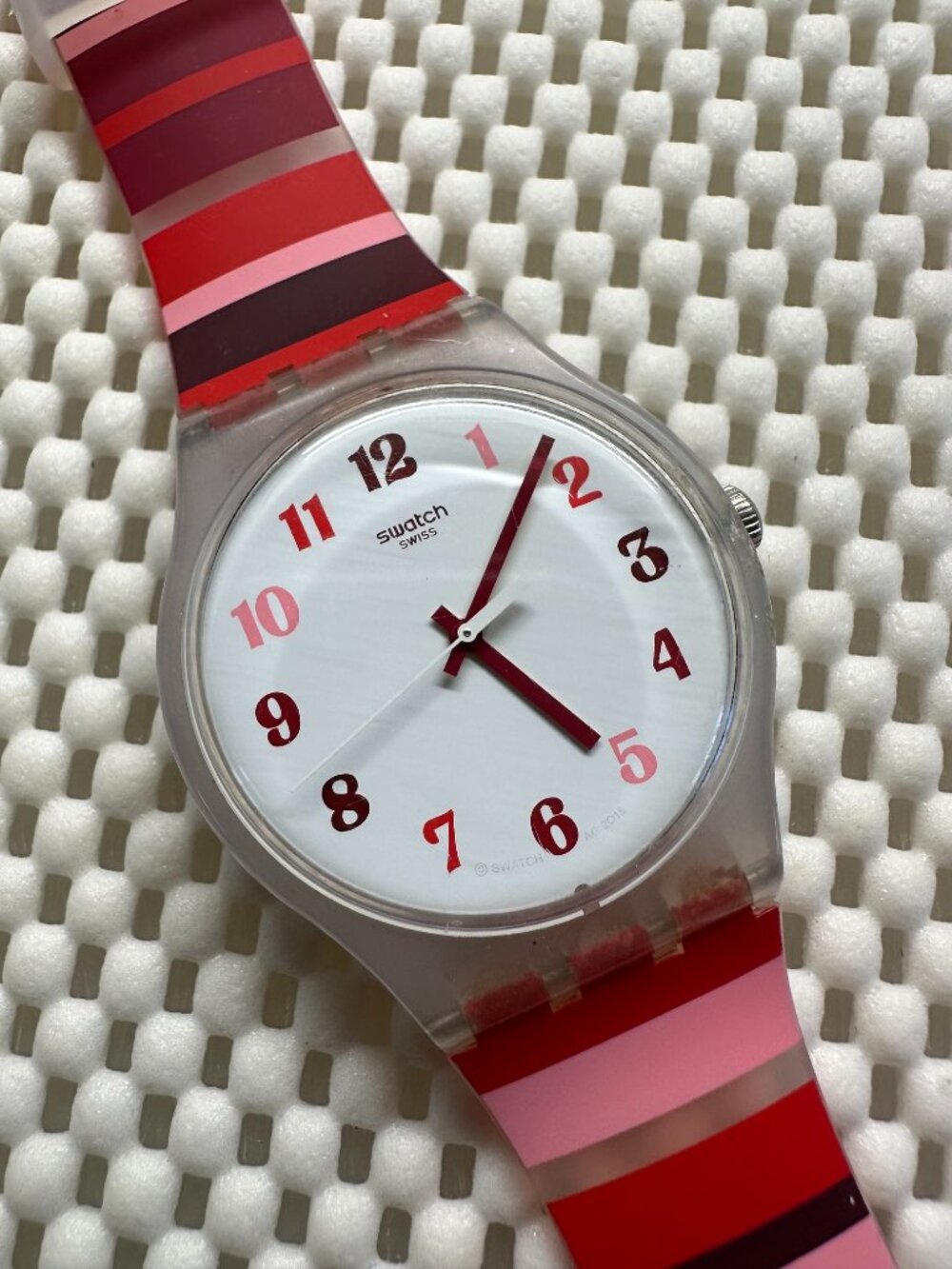 Swatch Watch Tramonto Occaso SUOK138 Contemporary 2019